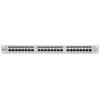 Intellinet skirstomasis skydelis, Cat6a, FTP, 24 prievadai, 1U, ekranuotas, 90° viršutinio įvado išmušimo blokai, pilka