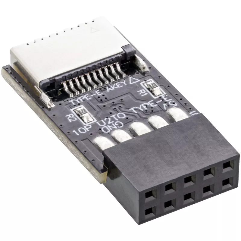 InLine USB 2.0 į USB 3.2 Type-E Key-A adapteris, vidinis