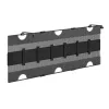 InLine laikymo tinklelis montavimui po stalu su lipniais dirželiais, juodas, maks. įrenginio plotis 30 cm, 310×910×15 mm