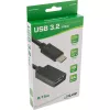 InLine USB 3.2 Gen.1x2 adapterio kabelis, USB-C kištukas / A lizdas, juodas, 0,15 m