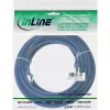 InLine komutacinis kabelis S/FTP PiMF Cat.6A be halogenų 500MHz mėlynas 7.5m