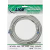 InLine komutacinis kabelis S/FTP PiMF Cat.6A be halogenų 500MHz pilkas 7.5m