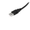 „StarTech.com“ 9 m (30 pėd.) aktyvus USB 2.0 A–B laidas, 9 m, USB A, USB B, USB 2.0, 0,48 Gbit/s, juodas