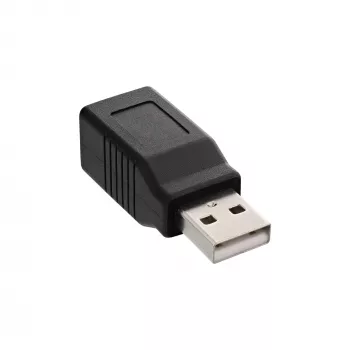 USB 2.0 adapteris Tipas A (kištukas) / Tipas B (lizdas) InLine 33443