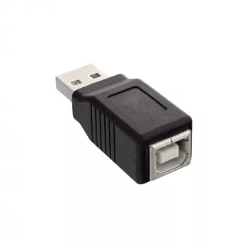 USB 2.0 adapteris Tipas A (kištukas) / Tipas B (lizdas) InLine 33443