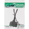 InLine ISDN skirstytuvas 1->2, 1x RJ45 M / 2x RJ45 F, (8P8C), be rezistorių
