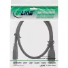InLine USB 3.2 Gen.1 laidas, A tipo kištukas / Mikro B kištukas, juodas, 0,5 m