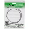 „InLine“ SAS laidas Mini SAS SFF8087 – 4x SATA tiesioginis OCR 0,75 m