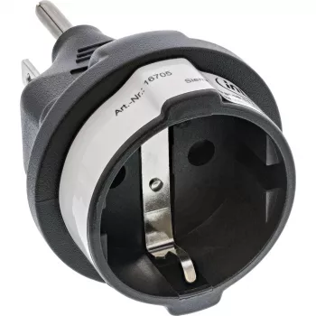 Kelioninis adapteris InLine 16705 JAV (US) kištukas į F tipo lizdą