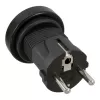 InLine Travel Adapter Type F to I German to Australia + NZ