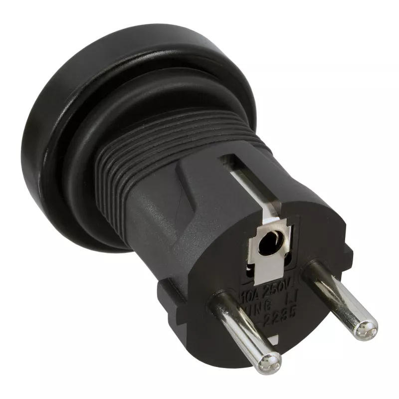 InLine Travel Adapter Type F to I German to Australia + NZ