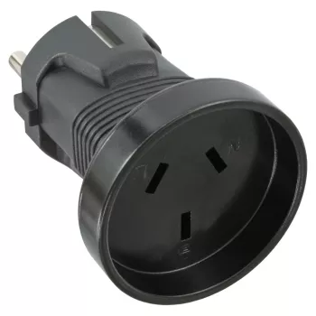 InLine Travel Adapter Type F to I German to Australia + NZ