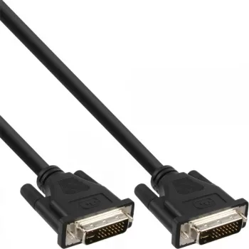 InLine DVI-I kabelis, skaitmeninis/analoginis, 24+5 kištukas/kištukas, Dual Link, 1,8 m