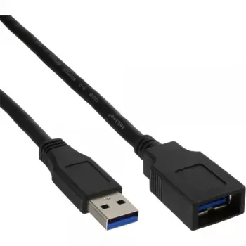 InLine USB 3.2 Gen.1 laidas, Type A kištukas / Type B lizdas, juodas, 2,5 m