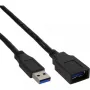 InLine USB 3.2 Gen.1 laidas, Type A (kištukas) / Type B (lizdas), juodas, 1,5 m