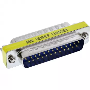 InLine Mini jungčių adapteris 25 kontaktų Sub-D kištukas / kištukas