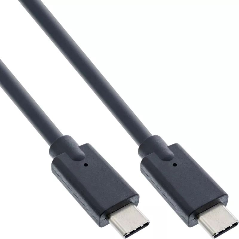 InLine USB 3.2 Gen.2x2 laidas USB-C kištukas/kištukas 0,3 m 20 Gbit/s juodas