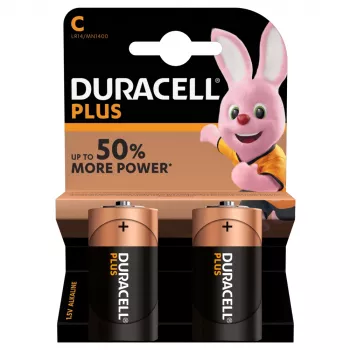 Duracell Plus vienkartinė baterija C Šarminė