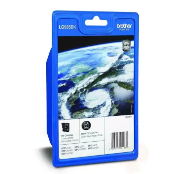 Rašalo kasetė Brother LC-985BKBPDR Originali juoda pigmentinė