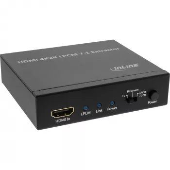 InLine HDMI garso ištraukiklis, įvestis 4K2K HDMI