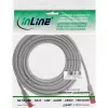 InLine komutacinis kabelis S/FTP PiMF Cat.6 250MHz varis be halogenų pilkas 15m