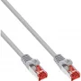 InLine komutacinis kabelis S/FTP PiMF Cat.6 250MHz varis be halogenų pilkas 10m