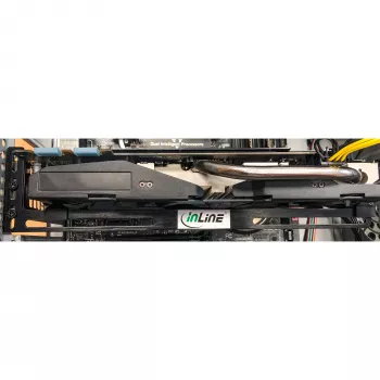 GPU vaizdo plokštės atraminis laikiklis InLine 59955 juodas