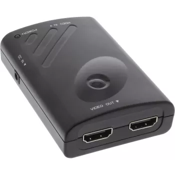 InLine DisplayPort į 2x HDMI skirstytuvas ir vaizdo sienos funkcija FullHD