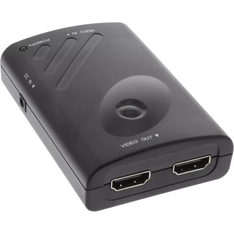InLine DisplayPort į 2x HDMI skirstytuvas ir vaizdo sienos funkcija FullHD