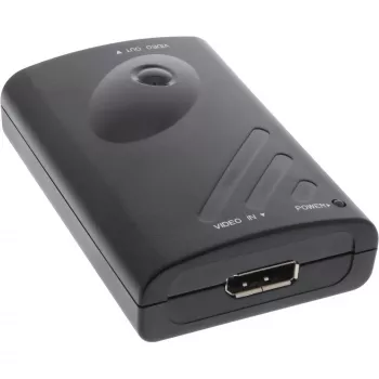 InLine DisplayPort į 2x HDMI skirstytuvas ir vaizdo sienos funkcija FullHD