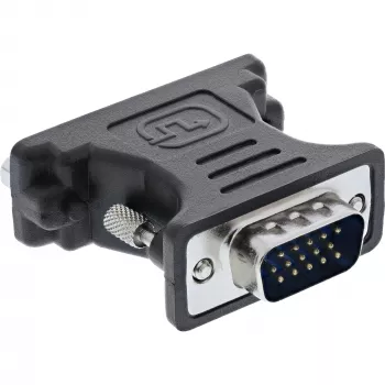 InLine DVI-A adapteris DVI 24+5 jungtis (mot.) / HD15 kištukas (vyr.)
