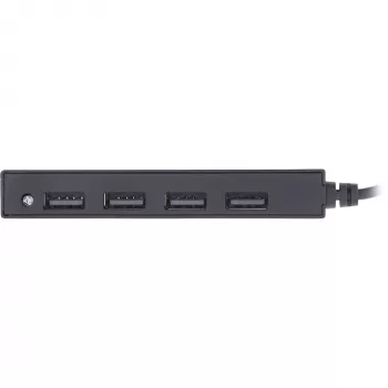 InLine USB 2.0 4 prievadų šakotuvas, USB-A kištukas į 4x USB-A lizdus, laidas 15 cm