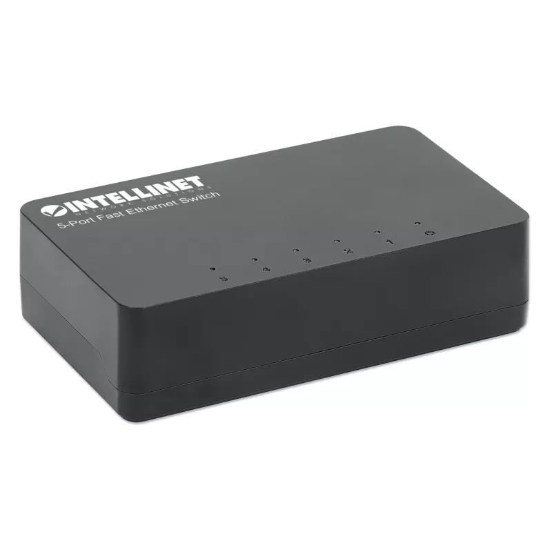 “Intellinet” 24 prievadų gigabitinio eterneto komutatorius, 24 x 10/100/1000 Mbps RJ45 prievadai, IEEE 802.3az energiją taupantis eternetas, stalinis, 19 colių stovo montavimui