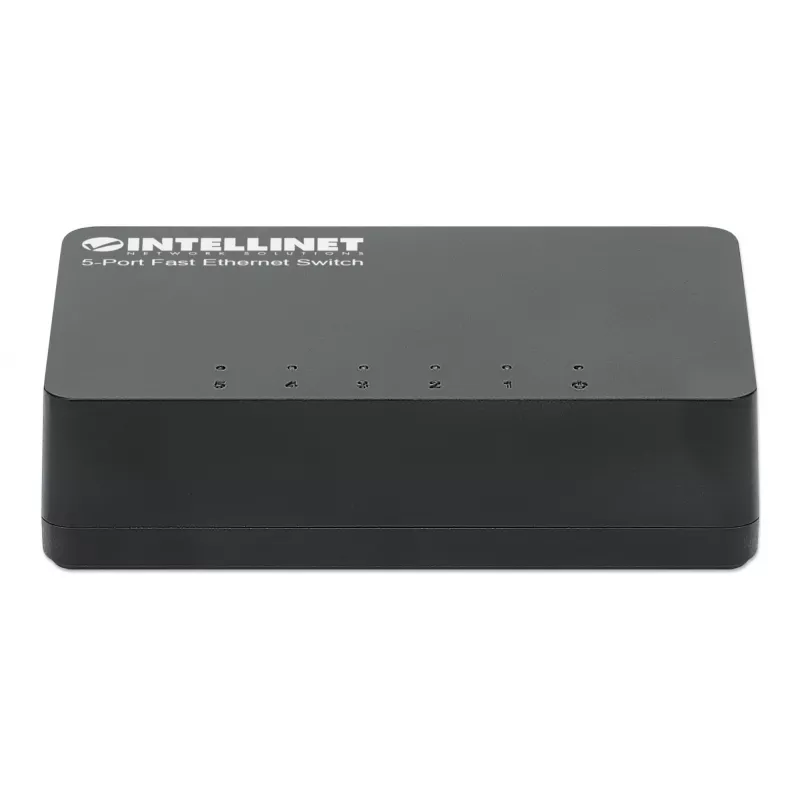“Intellinet” 24 prievadų gigabitinio eterneto komutatorius, 24 x 10/100/1000 Mbps RJ45 prievadai, IEEE 802.3az energiją taupantis eternetas, stalinis, 19 colių stovo montavimui