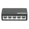 “Intellinet” 24 prievadų gigabitinio eterneto komutatorius, 24 x 10/100/1000 Mbps RJ45 prievadai, IEEE 802.3az energiją taupantis eternetas, stalinis, 19 colių stovo montavimui