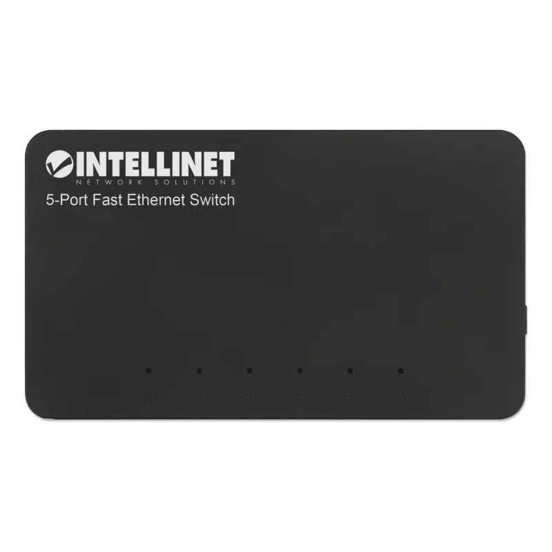 “Intellinet” 24 prievadų gigabitinio eterneto komutatorius, 24 x 10/100/1000 Mbps RJ45 prievadai, IEEE 802.3az energiją taupantis eternetas, stalinis, 19 colių stovo montavimui