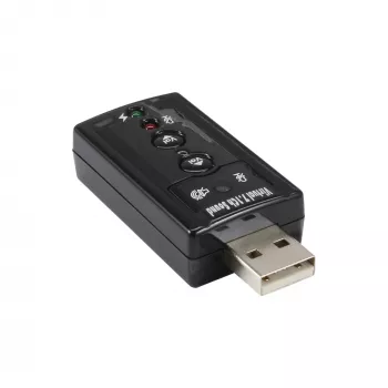 USB garso plokštė InLine 33051C su virtualiu 7.1 erdviniu garsu