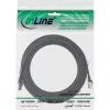 InLine komutacinis kabelis S/FTP PiMF Cat.8.1 be halogenų 2000MHz juodas, 7,5 m
