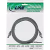 InLine komutacinis kabelis S/FTP PiMF Cat.8.1 be halogenų 2000MHz juodas, 3m