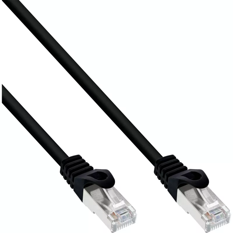 InLine B-72505S tinklo kabelis Juodas 5 m Cat5e SF/UTP (S-FTP)