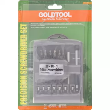 Precision Screwdriver Set InLine 43011 28 dalys