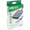 InLine 66772F kortelių skaitytuvas USB pilkas