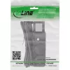 InLine 16493Q maitinimo ilgintuvas 10 m 3 AC lizdai Juoda