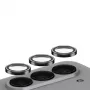 PanzerGlass ® Hoops® fotoaparato objektyvo apsauga, juoda, Samsung Galaxy Z Fold6