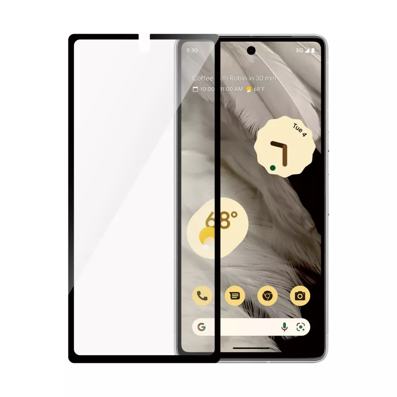 Apsauginė plėvelė PanzerGlass Google Pixel 7a Ultra-Wide Fit atspari įbrėžimams ir smūgiams