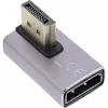 DisplayPort lyties keitiklis InLine 17291I pilkas juodas auksuotas