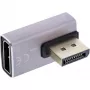 DisplayPort lyties keitiklis InLine 17291H Pilka Juoda Auksuotas