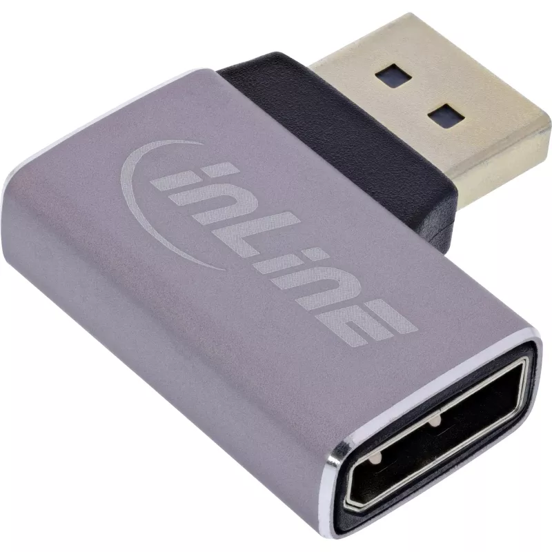 InLine 17291D laido jungties adapteris DisplayPort Pilka, juoda