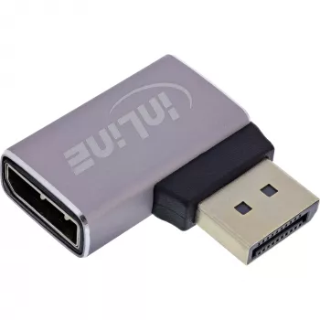 InLine 17291D laido jungties adapteris DisplayPort Pilka, juoda