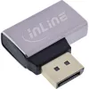InLine 17291E laido lyčių keitiklis DisplayPort Pilka, Juoda